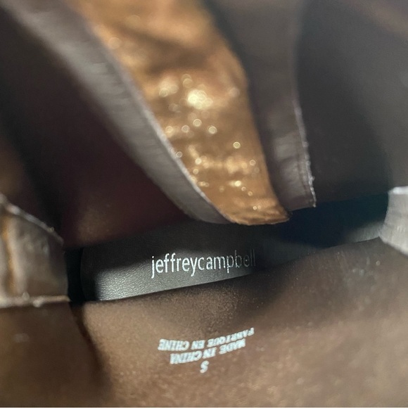 New! Jeffrey Campbell Walton Brown Velvet Western Bootie 5 - Picture 13 of 15